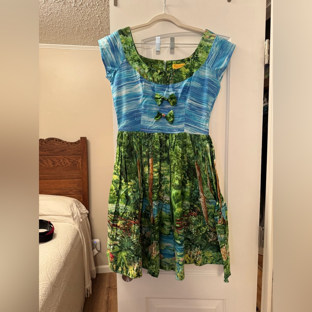 Bernie Dexter Watercolor Dress